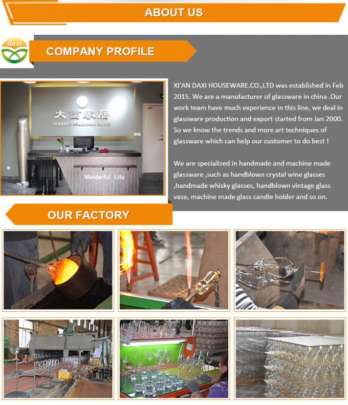 Tri-color Gradient Frosted Coupe Glass Customized Sprayed Color 8