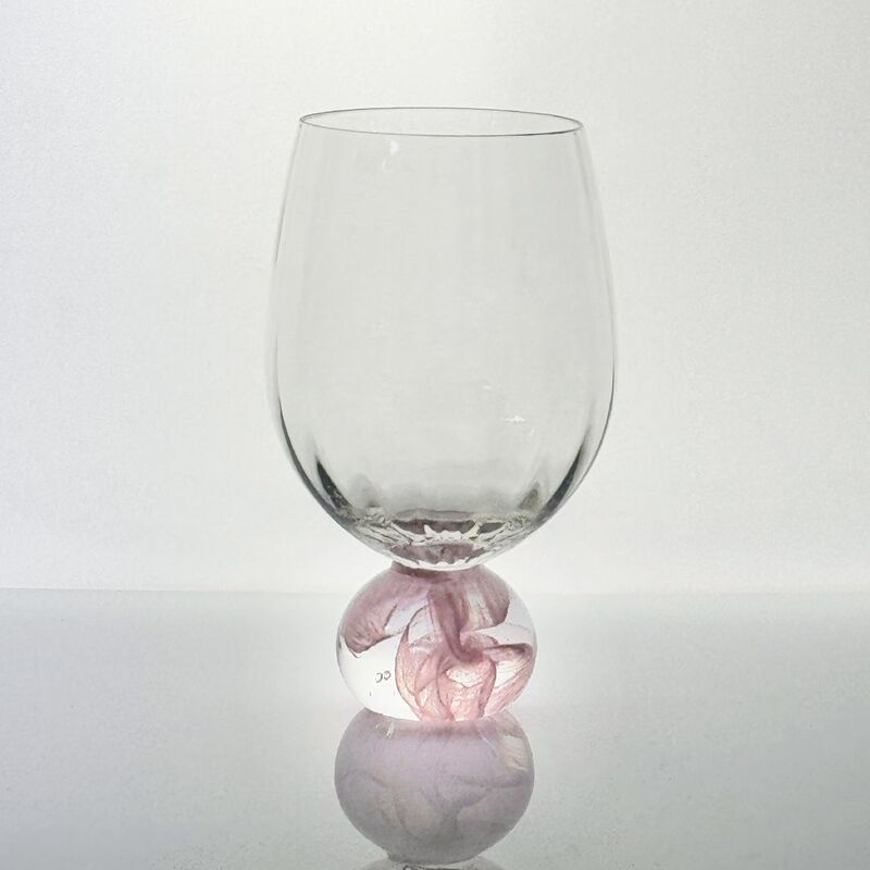 गुणवत्ता High Clarity Pink Cloud Crystal Wine Glass Set Designed for in Restaurants Bars and Wine Tasting Events Offering Superior Presentation फैक्टरी