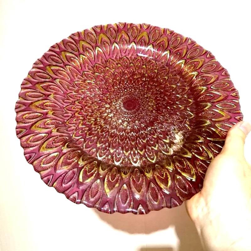 गुणवत्ता Glass Charger Platesm For Wedding फैक्टरी