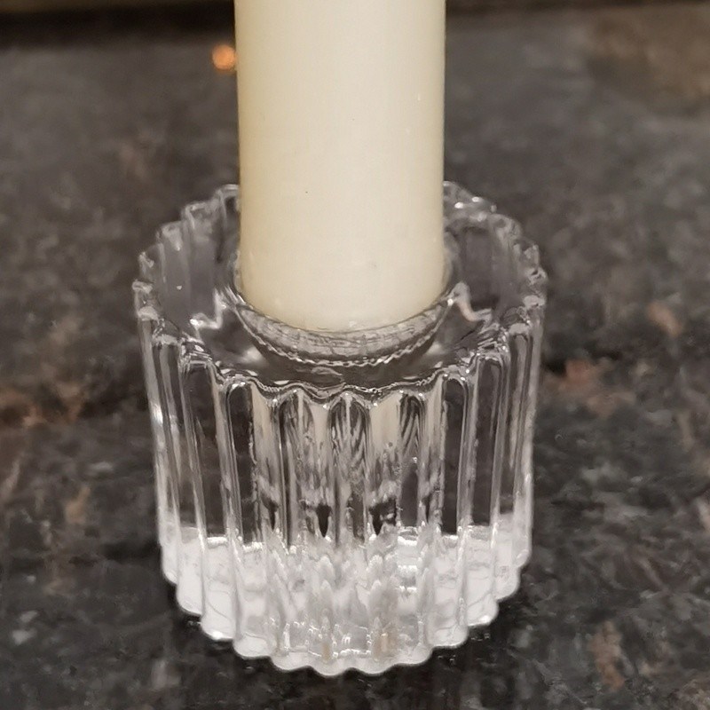 गुणवत्ता Crystal Embossed Mini Candle Stand for special event फैक्टरी