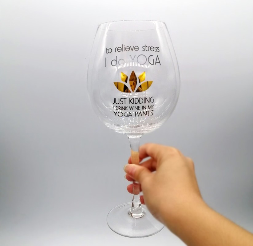 गुणवत्ता Mouthblown Large Size 750ml Stemed Crystal Wine Glasses , Crystal Red Wine Glasses फैक्टरी