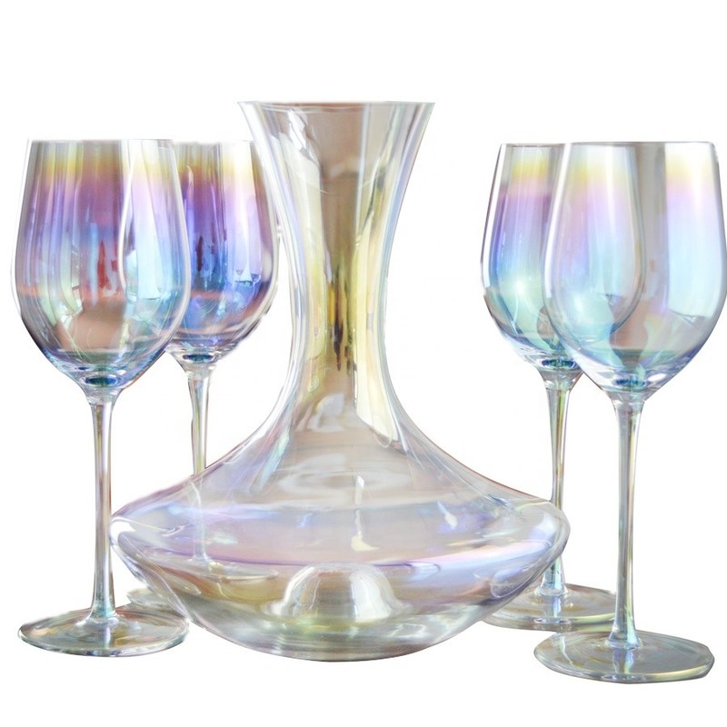 गुणवत्ता Hand Blown Crystal Wine Glass Set फैक्टरी