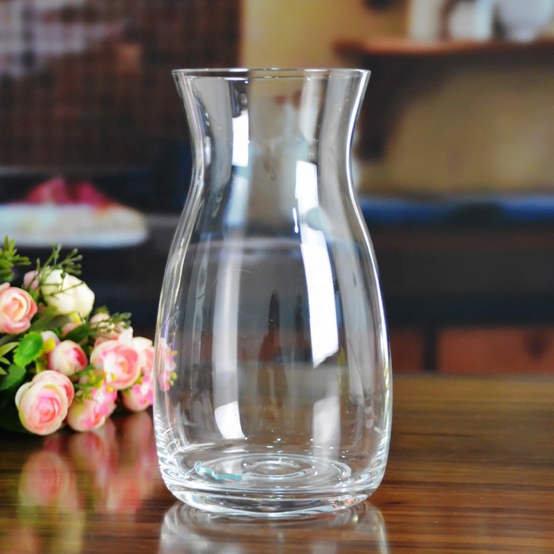 गुणवत्ता Rainbow Decorative Glass Vase फैक्टरी