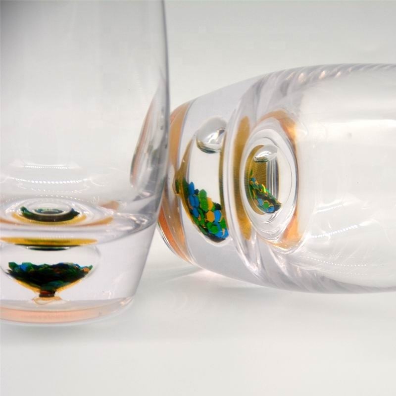 गुणवत्ता Heavy Bottom Crystal Whiskey Glasses फैक्टरी