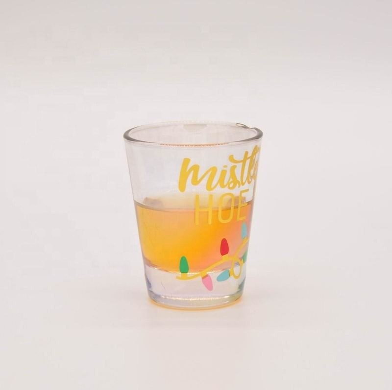 गुणवत्ता 1.5oz Frosted High End Unique Shot Glasses For Liquor फैक्टरी