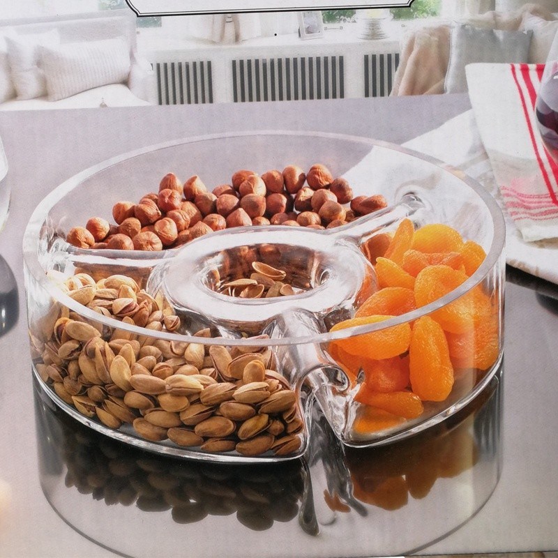 गुणवत्ता Handmade Glass Fruit Plate फैक्टरी