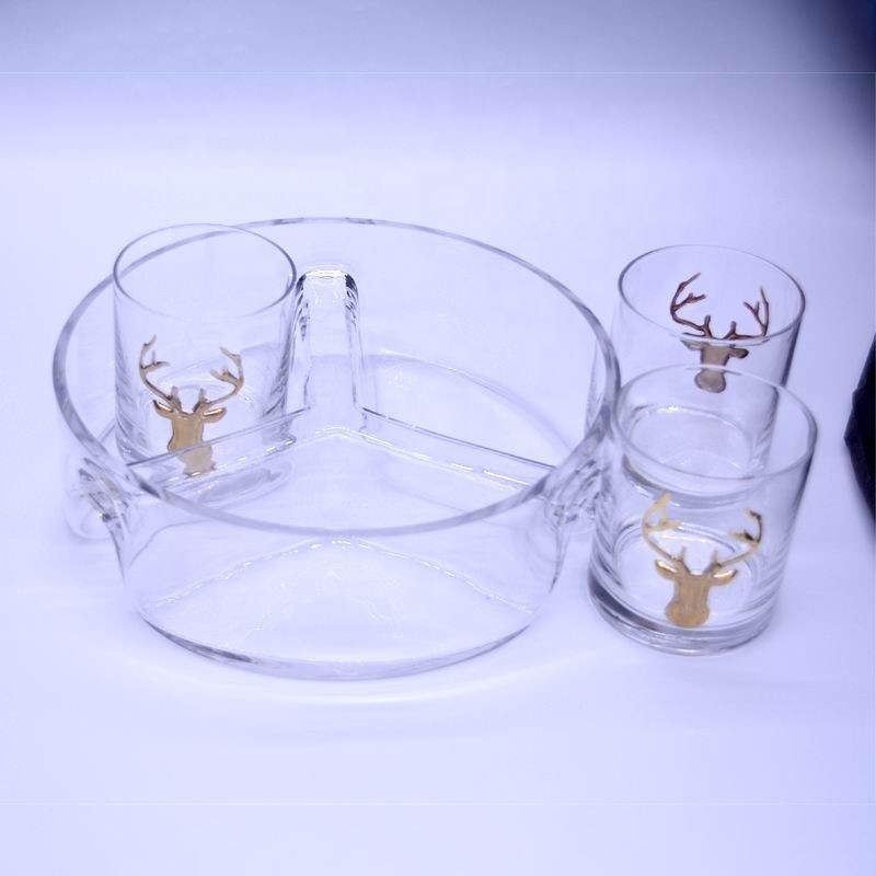 गुणवत्ता Handmade Glass Fruit Plate फैक्टरी