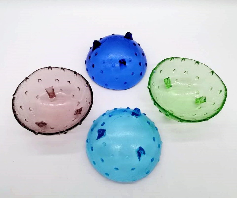 गुणवत्ता Unique 3 Feet Glass Charger Plates For Fruit And Dessert फैक्टरी