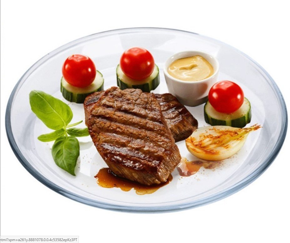 गुणवत्ता Heat Resistant Borosilicate Round Charger Plates For Micwave फैक्टरी