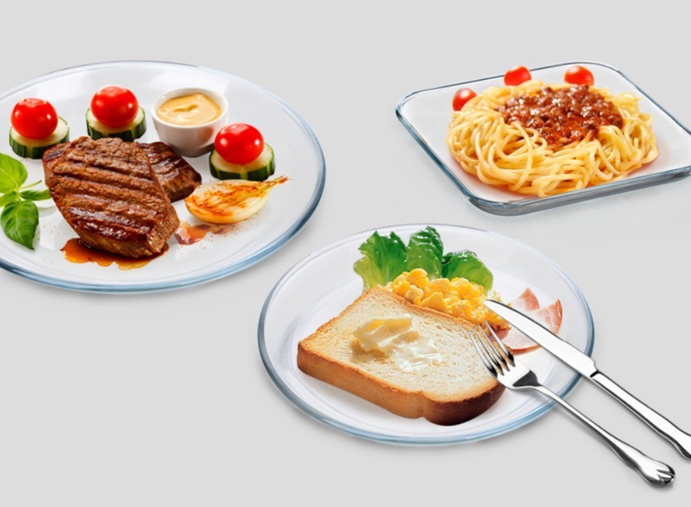 गुणवत्ता Heat Resistant Borosilicate Round Charger Plates For Micwave फैक्टरी