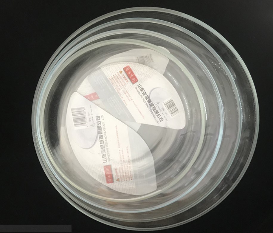 गुणवत्ता Heat Resistant Borosilicate Round Charger Plates For Micwave फैक्टरी