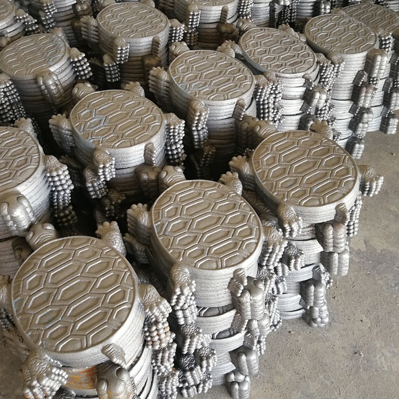 गुणवत्ता Turtle Metal Stepping Stone Cast Iron Crafts For Garden फैक्टरी