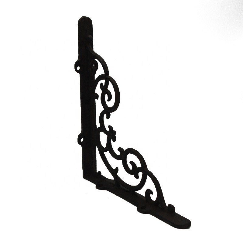 गुणवत्ता Vintage Classic Pattern Cast Iron Shelf Bracket For Shop फैक्टरी