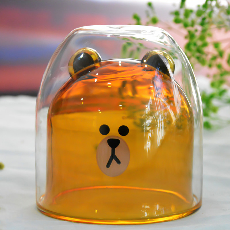 गुणवत्ता Pooh Bear Double Walled Wine Tumbler फैक्टरी