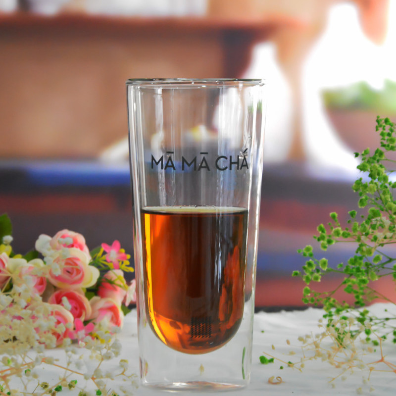 गुणवत्ता Double Wall Heat Resistant Round Tall Tumbler Glass फैक्टरी