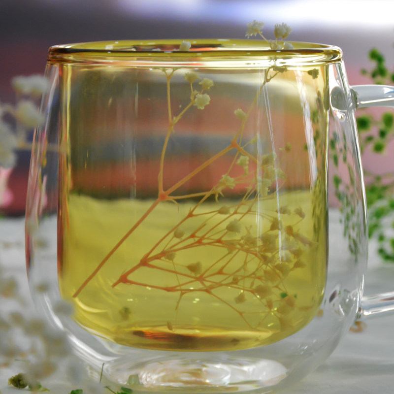 गुणवत्ता Large Capacity Double Layer Tumbler Drinking Glasses फैक्टरी