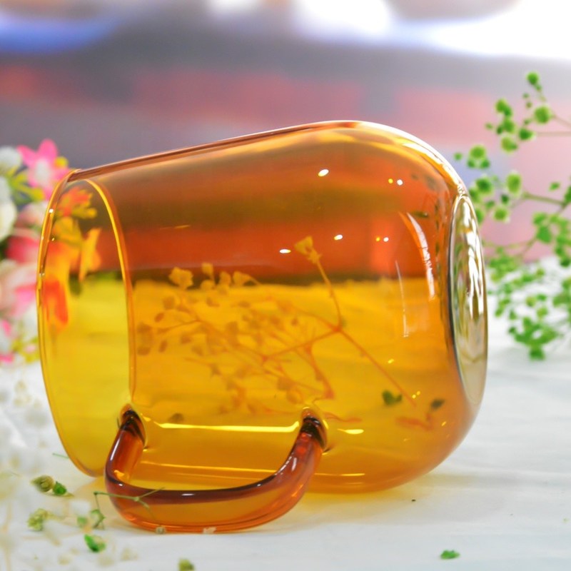 गुणवत्ता Colored High Borosilicate Tumbler Drinking Glasses फैक्टरी