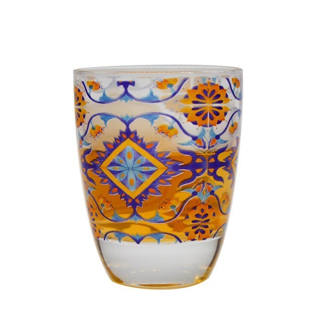गुणवत्ता Heavy Duty Tumbler Drinking Glasses With Decorated Pattern फैक्टरी