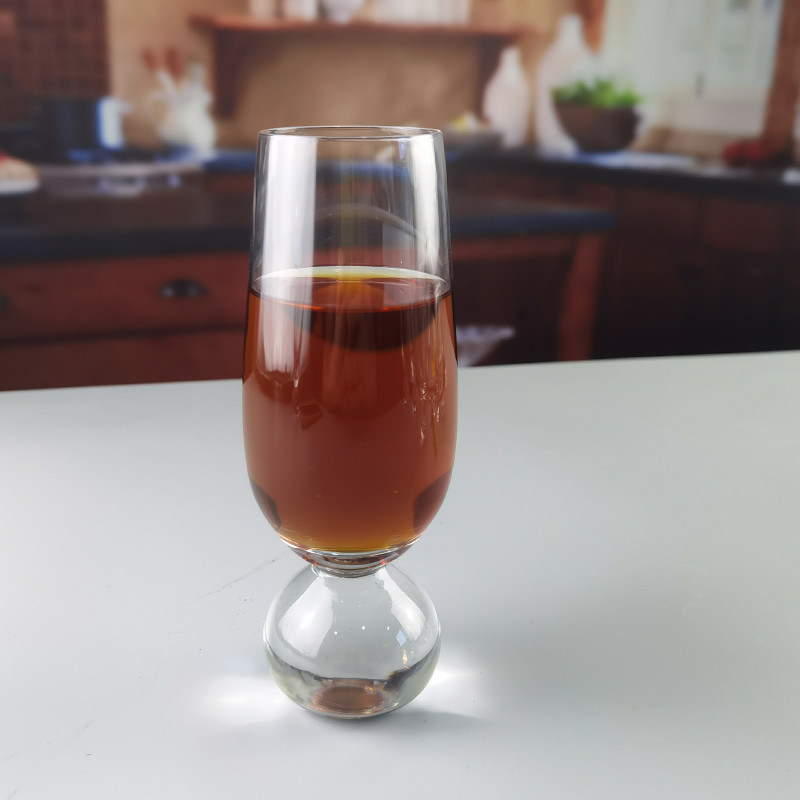 गुणवत्ता Ball Stemmed Lead Free Crystal Highball Tumblers For Champagne फैक्टरी