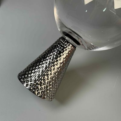 गुणवत्ता Electroplate Diamond Base Wine Glass Set फैक्टरी