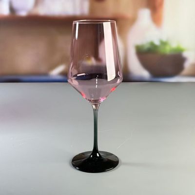 गुणवत्ता Hand-blow Color Gradient Wine Glass Set High Quality Crystal Wine Glass For Gift For Weeding फैक्टरी