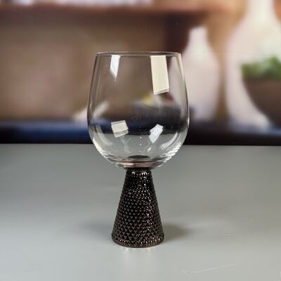 गुणवत्ता Electroplate Diamond Base Wine Glass Set फैक्टरी
