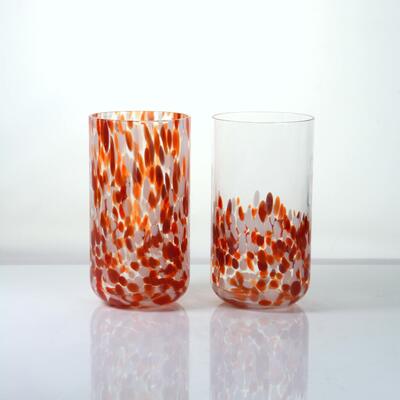 गुणवत्ता Hand Blown 500ml Lead-free Crystal Glass Tumbler - Artisan Drinking Glass for Whiskey and Juice फैक्टरी