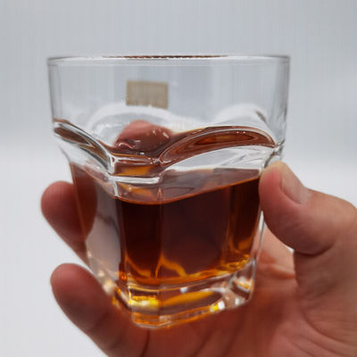 गुणवत्ता Transparent Square Bottom 10 Oz Whiskey Glasses For Home फैक्टरी