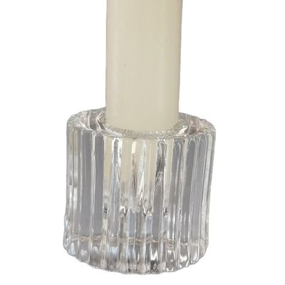 गुणवत्ता Crystal Embossed Mini Candle Stand for special event फैक्टरी