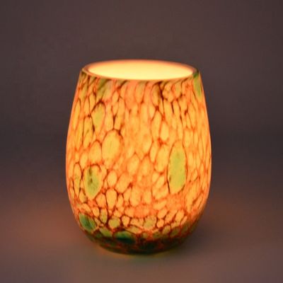 गुणवत्ता Turquoise Solid Color Votive Glass Candle Holders फैक्टरी