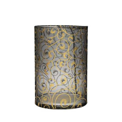 गुणवत्ता Decorative Handmade Silk Sleeve Coat Cylinder Candle Holders फैक्टरी