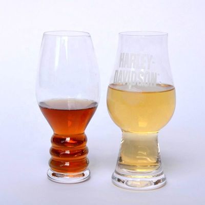 गुणवत्ता Sanblusted IPA Glass 525ml Craft Beer Glasses For Bars फैक्टरी