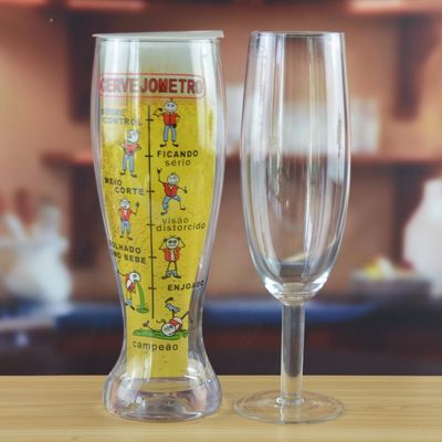 गुणवत्ता Decorative 55oz SGS Certificate Craft Beer Glasses फैक्टरी