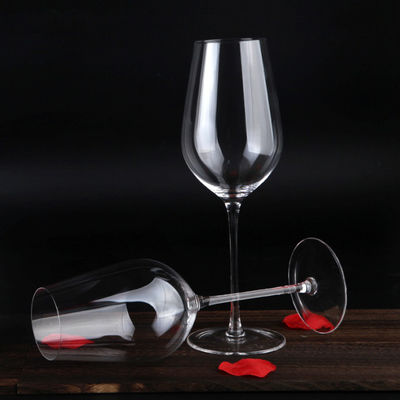 गुणवत्ता Hand Blowned Thin Wall Lead Free Crystal Wine Glass फैक्टरी