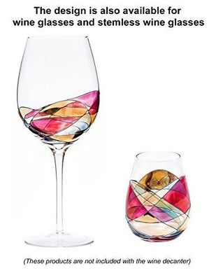 गुणवत्ता Handpainted Stemless Golden Luster Crystal Wine Glass , Engraved Crystal Glasses फैक्टरी