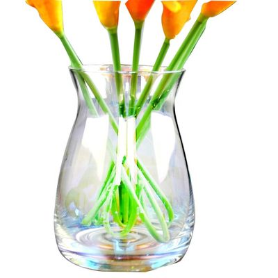 गुणवत्ता Rainbow Decorative Glass Vase फैक्टरी