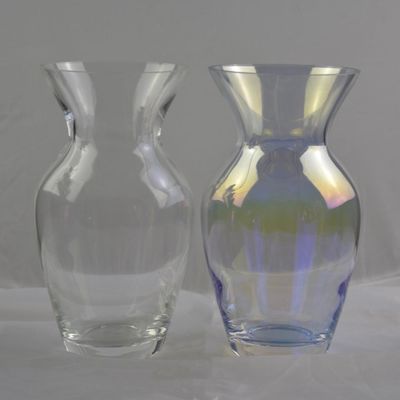 गुणवत्ता Customize Irridescent Decorative Glass Vase For Home फैक्टरी