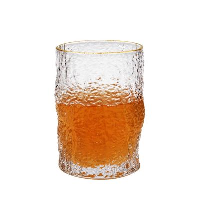 गुणवत्ता Creative Embossed Stump Whiskey Glasses , Engraved Whiskey Glasses फैक्टरी