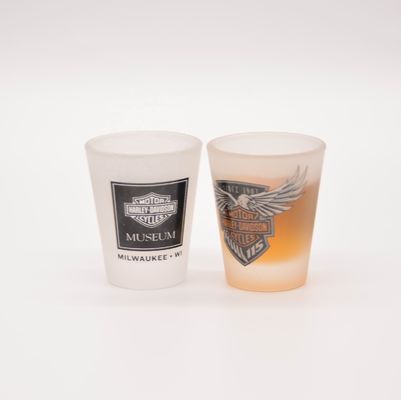 गुणवत्ता 1.5oz Frosted High End Unique Shot Glasses For Liquor फैक्टरी