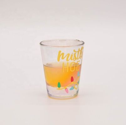 गुणवत्ता 1.5oz Frosted High End Unique Shot Glasses For Liquor फैक्टरी