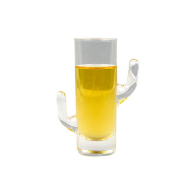 गुणवत्ता Wedding Favors Crystal 2 Oz Cactus Tequila Shot Glass फैक्टरी
