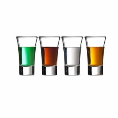 गुणवत्ता Etched Logo 60ml FDA Certificate Unique Shot Glasses फैक्टरी