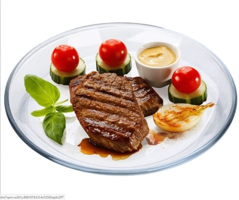 गुणवत्ता Heat Resistant Borosilicate Round Charger Plates For Micwave फैक्टरी