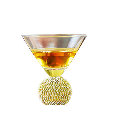 गुणवत्ता Golden Bottom Crystal Cocktail Glasses फैक्टरी