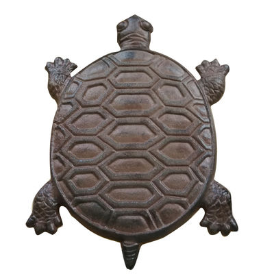 गुणवत्ता Turtle Metal Stepping Stone Cast Iron Crafts For Garden फैक्टरी