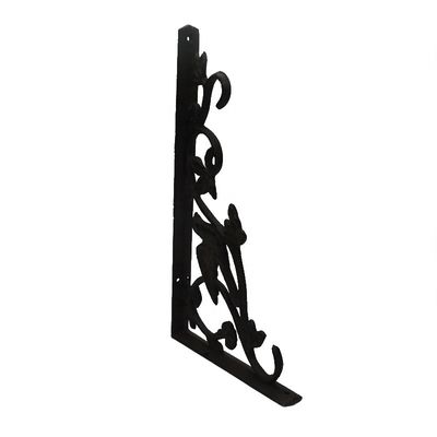 गुणवत्ता Vintage Classic Pattern Cast Iron Shelf Bracket For Shop फैक्टरी
