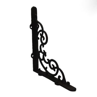 गुणवत्ता Vintage Classic Pattern Cast Iron Shelf Bracket For Shop फैक्टरी