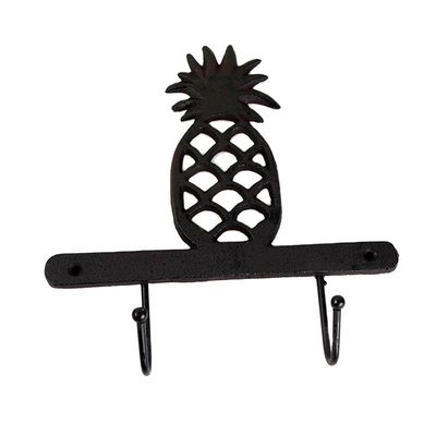 गुणवत्ता Pineapple Vintage Wall Mounted Key Hanger  Cast Iron Crafts फैक्टरी