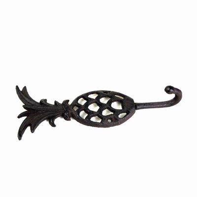 गुणवत्ता Pineapple Vintage Wall Mounted Key Hanger  Cast Iron Crafts फैक्टरी
