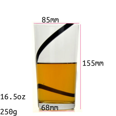 गुणवत्ता Solid Color tall Tumbler Drinking Glasses For Home फैक्टरी